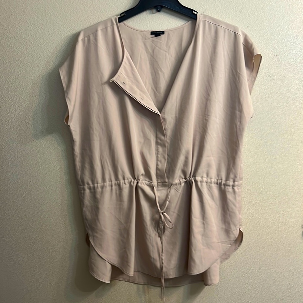 Ann Taylor Tunic with Tie Waist
